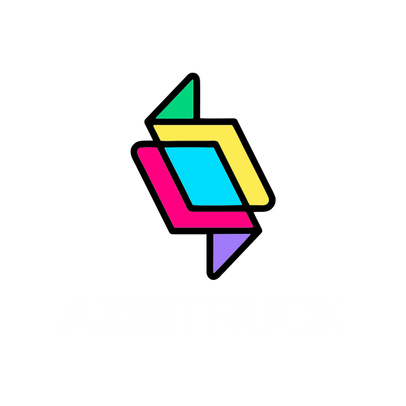 logo axistruck white